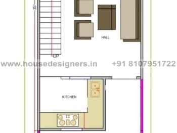 15×35 ft house plan