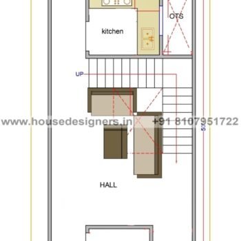 15×50 ft house plan