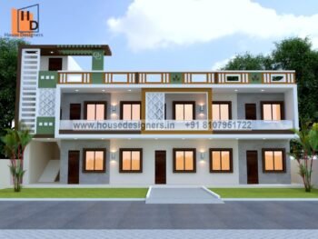 2 floor house front elevation designs