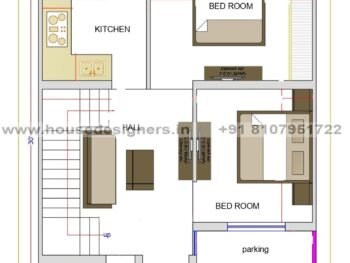 24×30 ft house plan