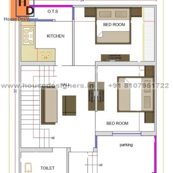 24×30 ft house plan