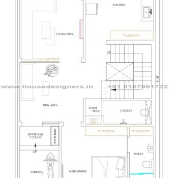 25X41 ft house plan