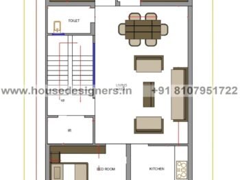 25×70 ft house plan