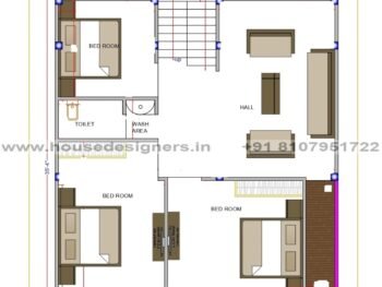 29×35 ft house plan