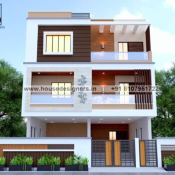 3 story normal house front elevation designs