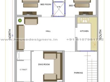 30×40 ft house plan