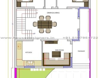 30×55 ft house plan