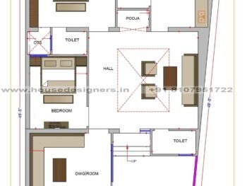 33×50 ft house plan