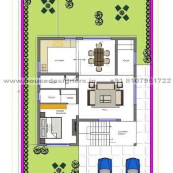 40×78 ft floor plan