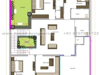 43×60 ft house plan