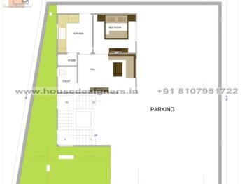 54×50 ft floor plan