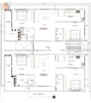 54×50 ft house plan