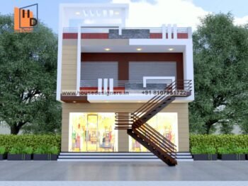 Double floor commercial front design