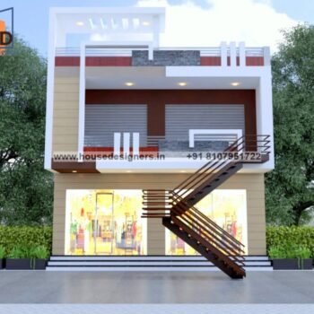 Double floor commercial front design