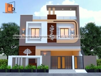 Double floor front elevation design