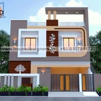 Double floor front elevation design