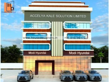 acp sheet commercial building design