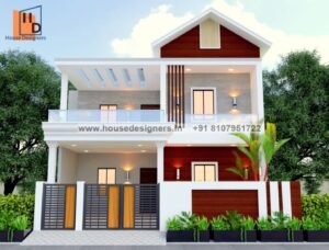 2 floor modern with traditional touch house