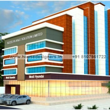 commerical building elevation design