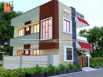 double story elevation colour design