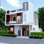 duplex house cnc design for front elevation