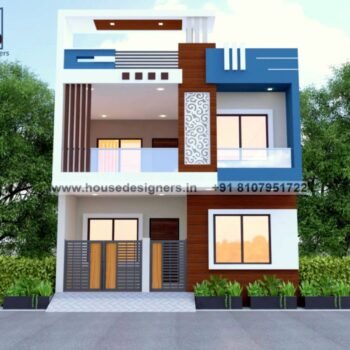 duplex house front elevation design