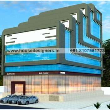 elevation commercial building design