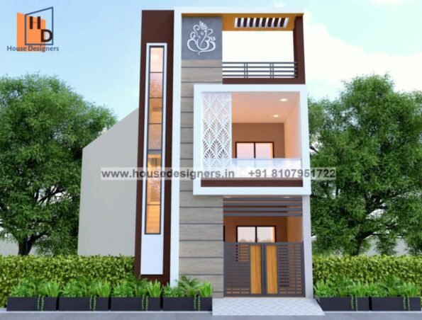 elevation designs for 2 floors home