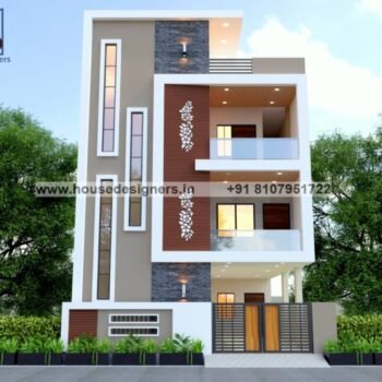 elevation designs for 3 floors home