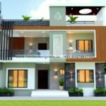elevation tiles design for duplex home