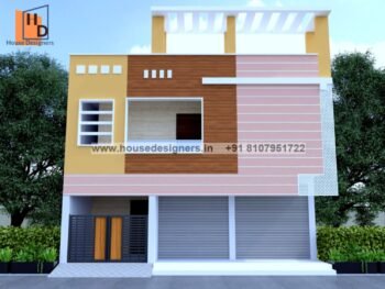 front elevation colour design