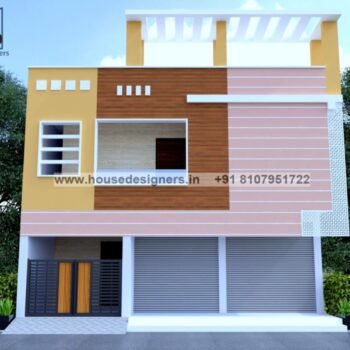 front elevation colour design