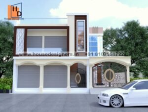 3D elevation design with classic indian touch