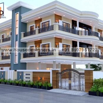 home elevation design 3 floor