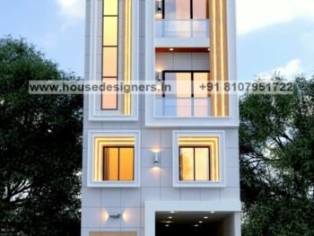 home elevation design four floor