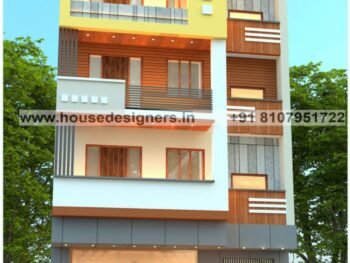 house front elevation designs for 4 floor