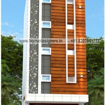 modern hotel acp sheet front elevation design