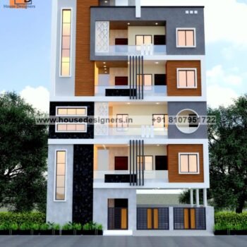 multi story apartment building design