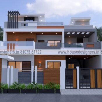 elevation design double story