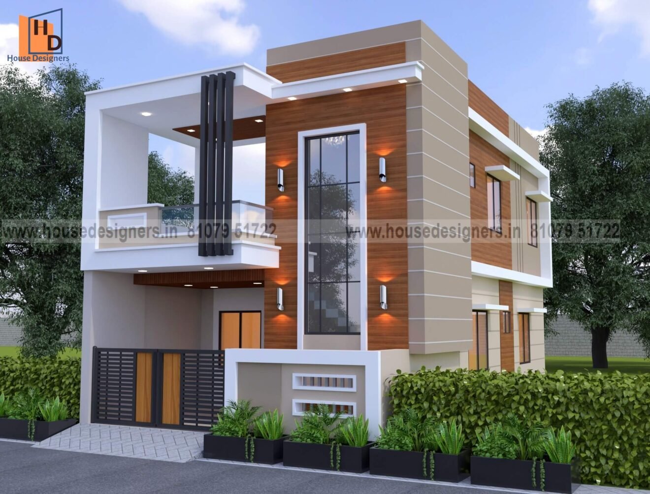 Ground floor front elevation design