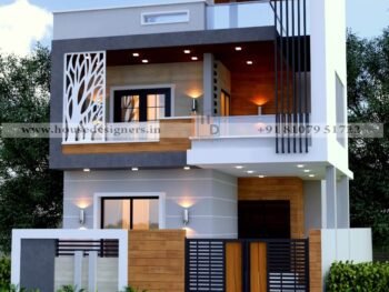 image of Exterior 2 floor design ideas and white, grey color theme