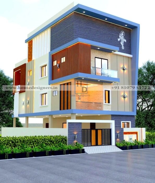 image of front elevation design for house ultra modern front design