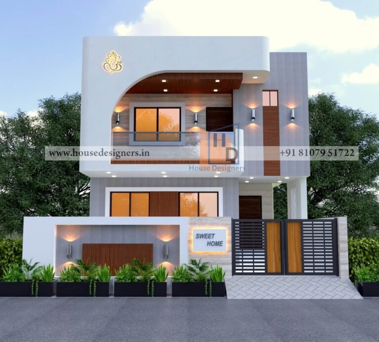 Beautiful home elevation design