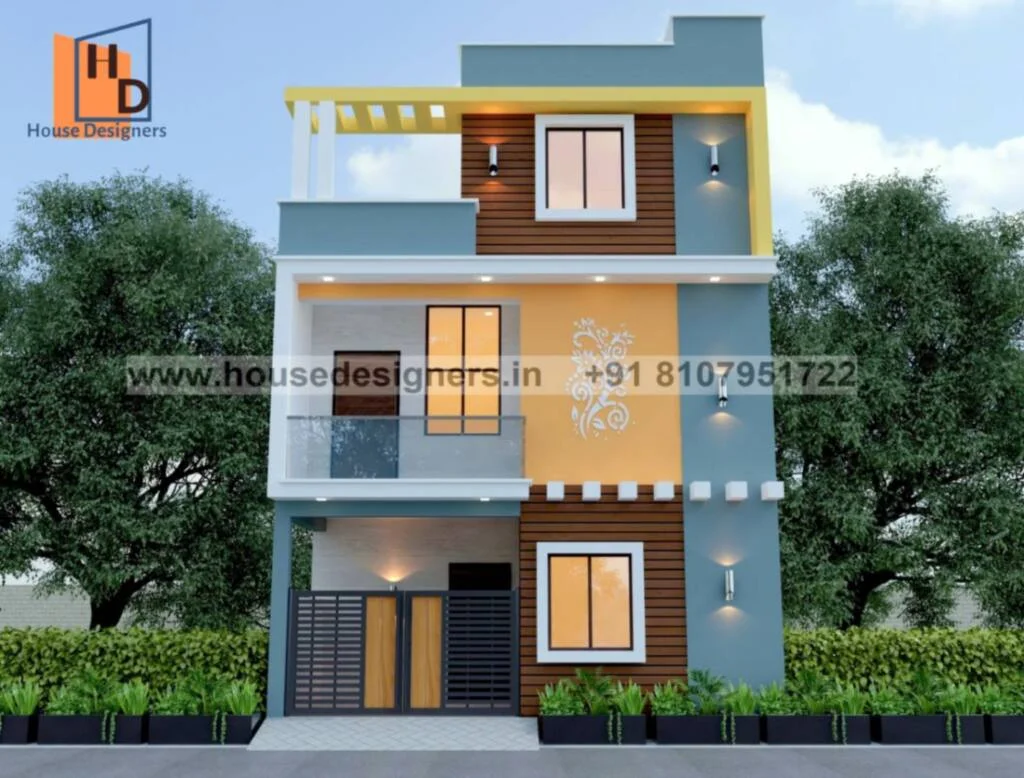 2 Floor Building Elevation Design