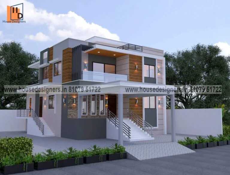 2 Floor Ghar Ka Front Design