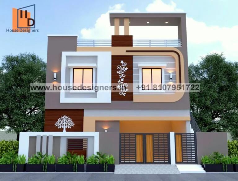 Double Floor Front Elevation Design
