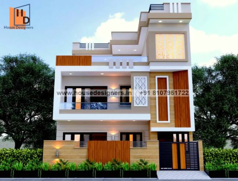 Duplex Modern Elevation Design