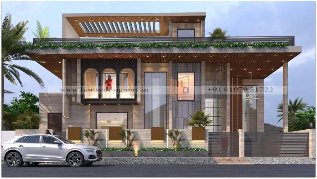 Exterior Facade Bungalow Design