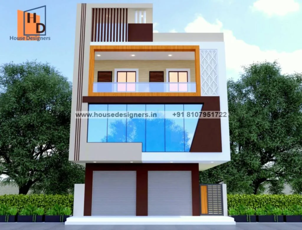 G+2 Commercial Cum Residential Design