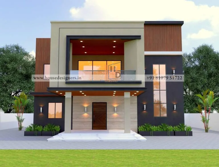 Independent House Front Design